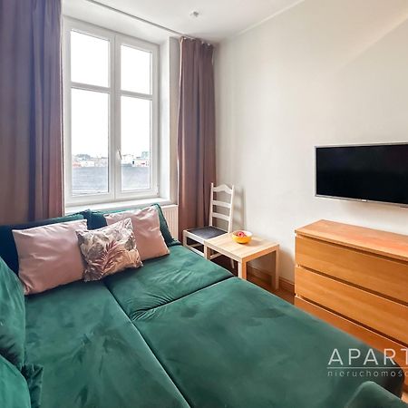 Biskupia Central Apartment Kawalerka غدانسك المظهر الخارجي الصورة